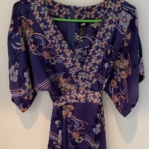 H&M kimono inspired dress